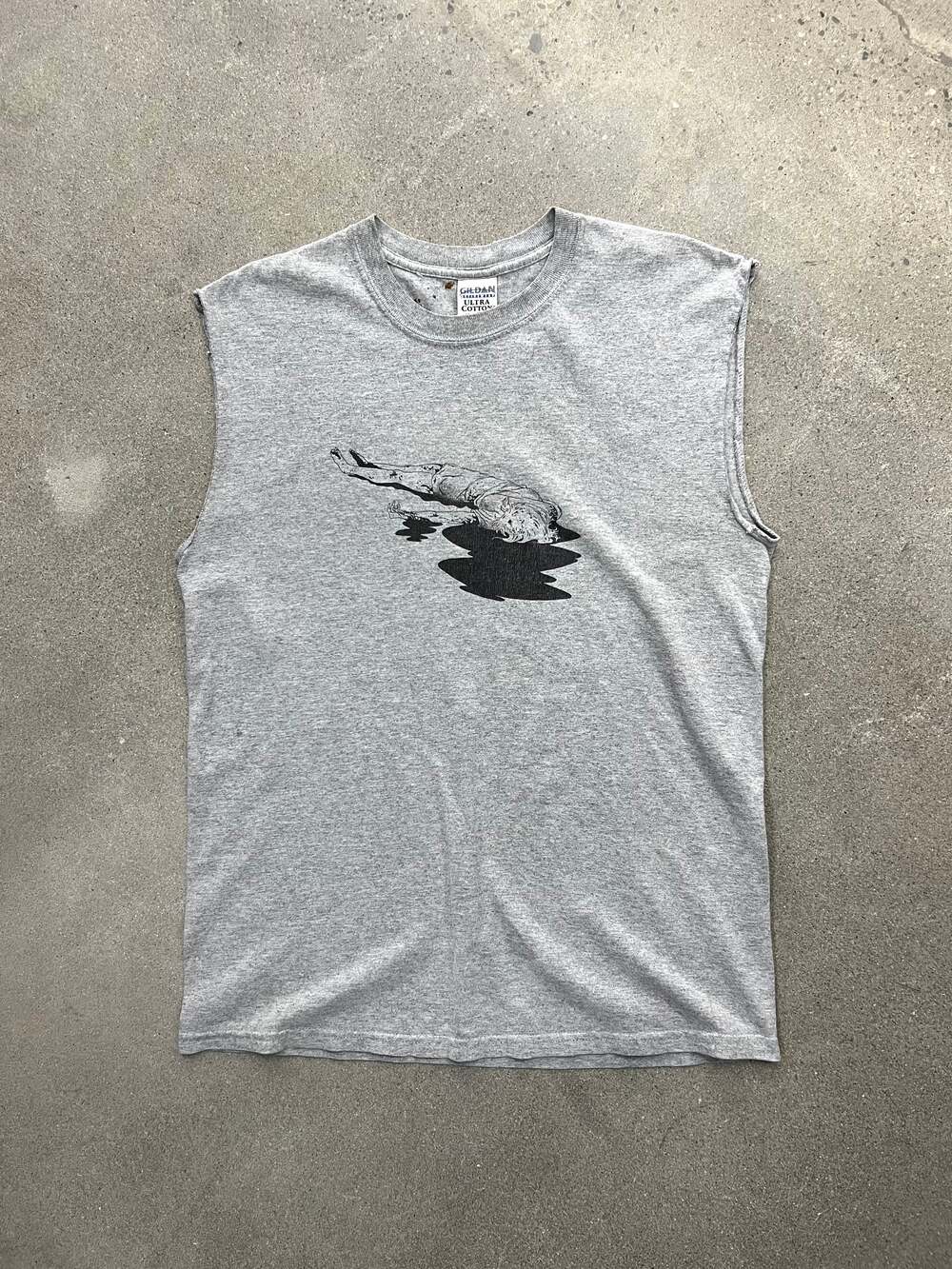 Dakota North: Design For Dying Sleeveless Comic Shirt - L